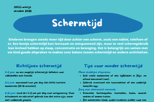 JOGG weet oktober