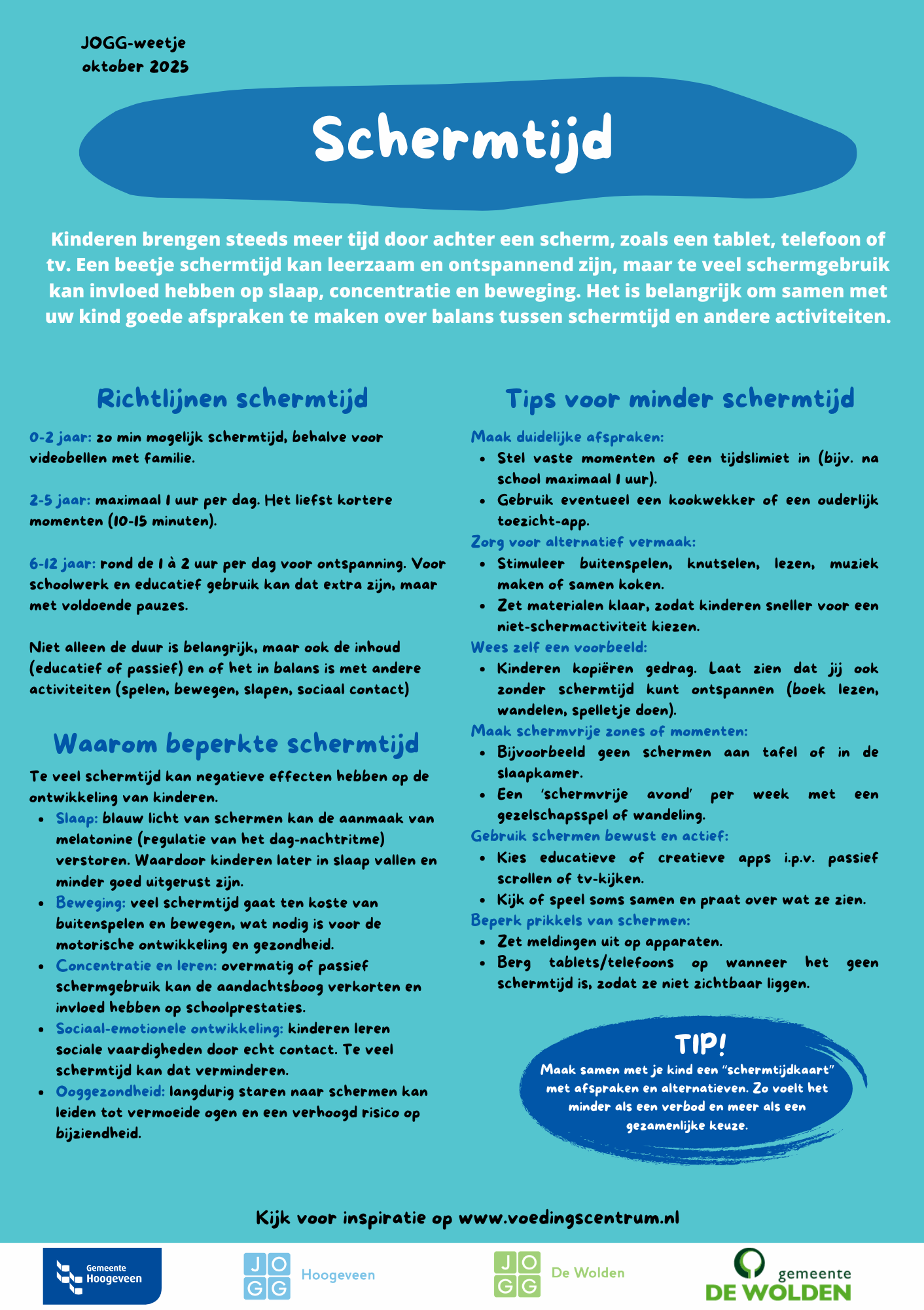 JOGG Weetje Oktober